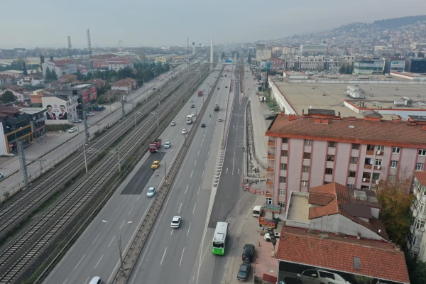 İzmit Kuzey Yan Yol Girişi