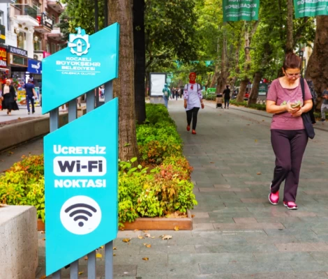 Ücretsiz WİFİ Noktaları