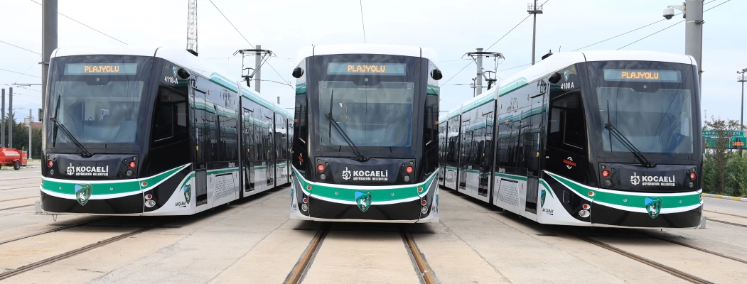 Yeni Tramvay Araçlarımız